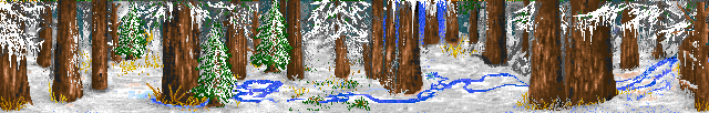 сражение в поле на снегу