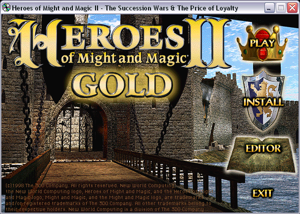 Heroes of Might and Magic II Gold