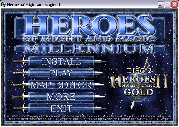 Heroes of Might and Magic Millenium Edition CD2