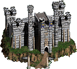 "Замок" с укреплениями на карте приключений